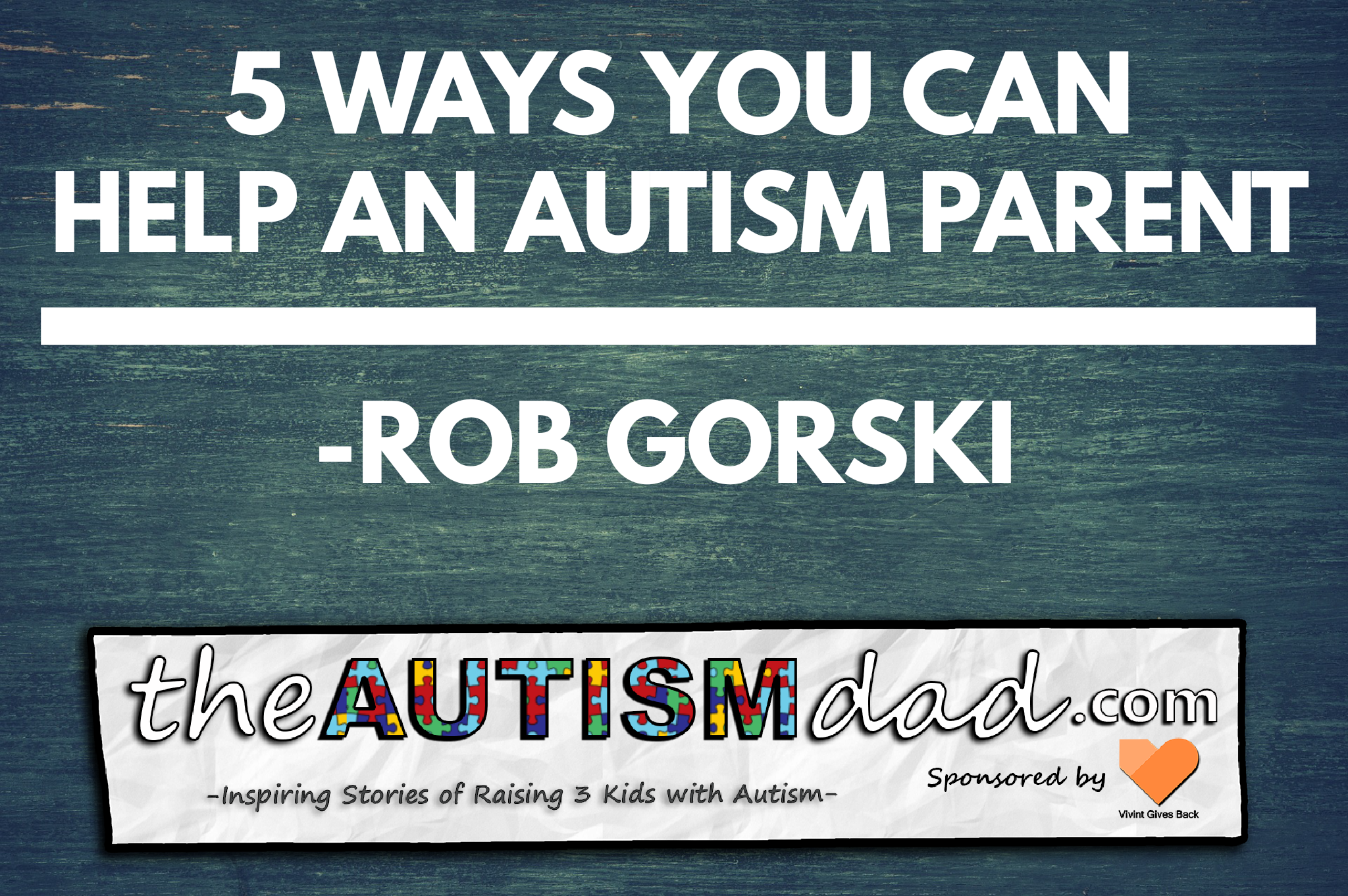5 ways you can help an #Autism parent 