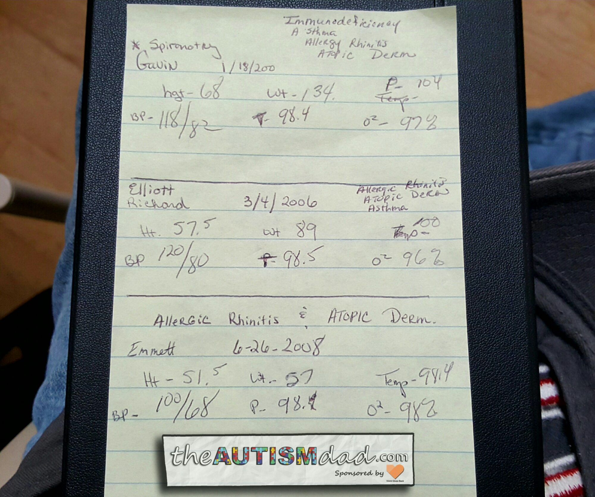 A massive update on our trip to the immunologist yesterday