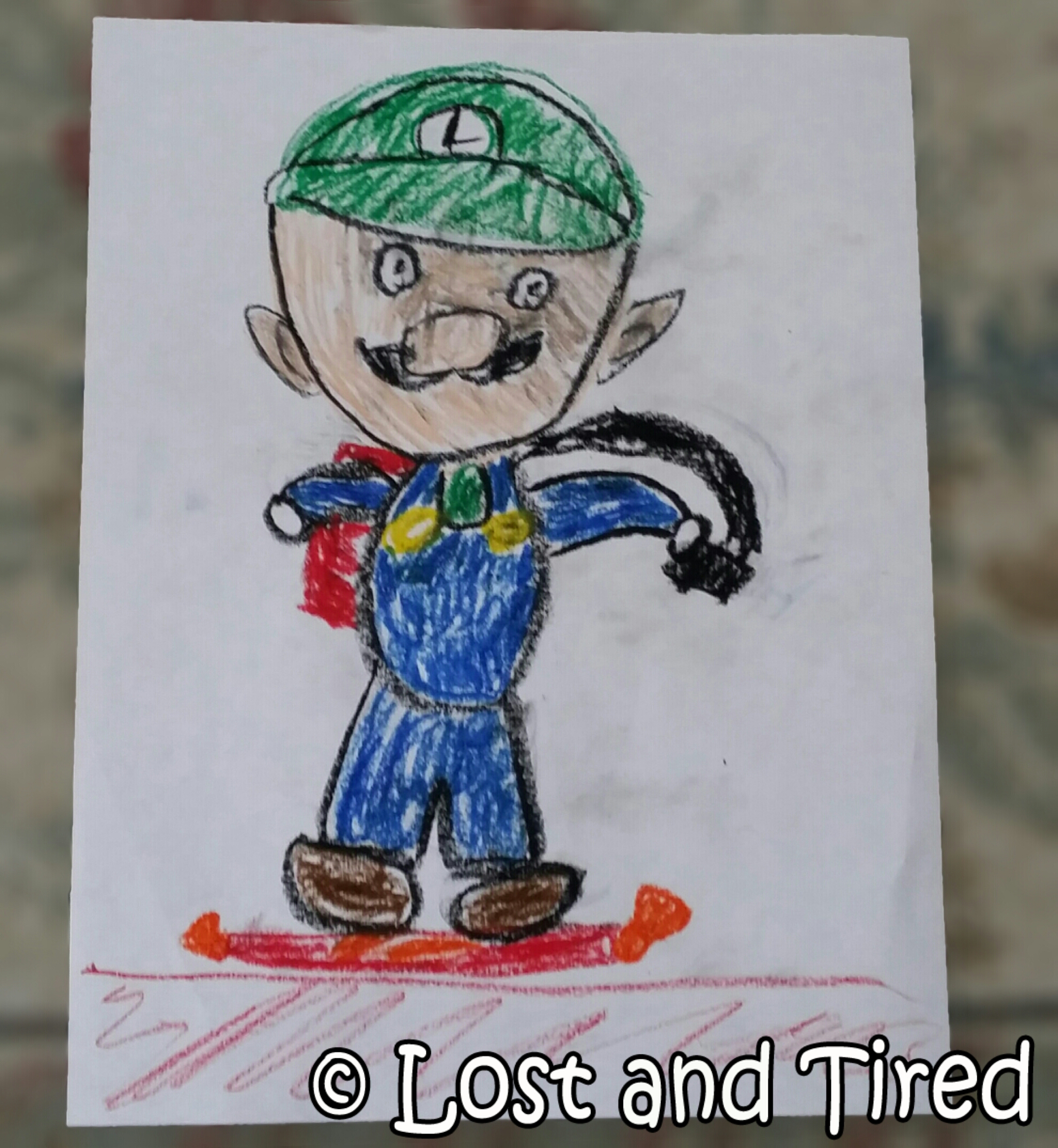 #Autism and #Art - Elliott ventures into oil pastels