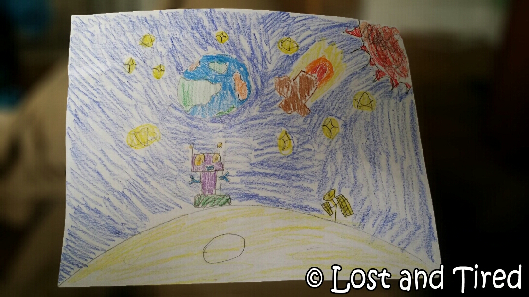 #Autism and #Art - The Space Robot