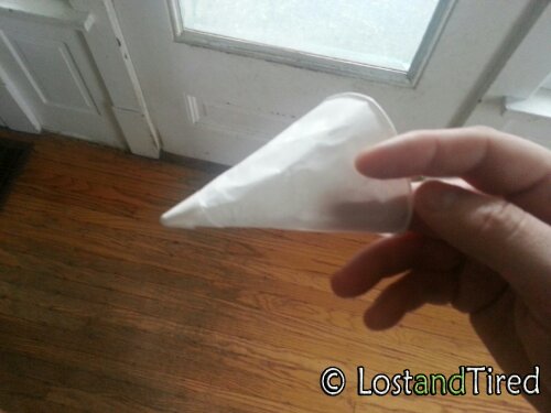 #Autism and coping with imperfection: The crinkly cup meltdown