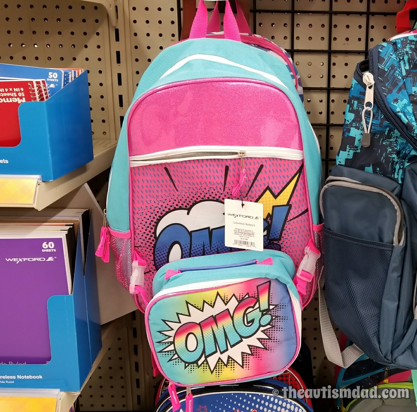 But isn't that a girl's backpack?