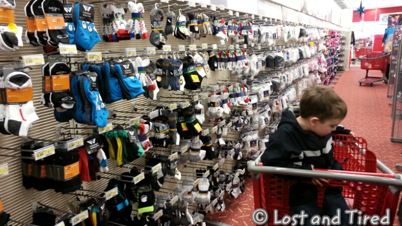 Buying socks for my son with #Autism