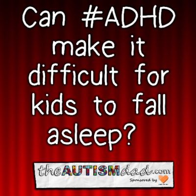 Can #ADHD make it difficult for kids to fall asleep?
