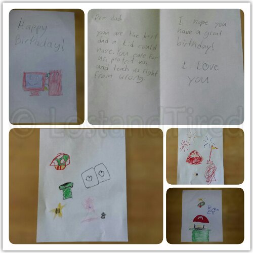 Cards from my kids