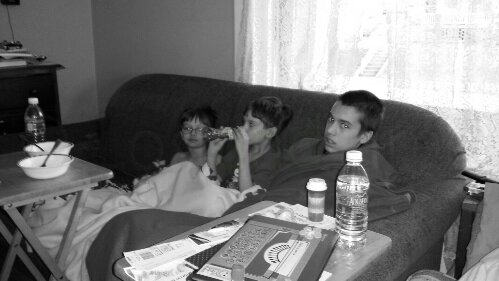 Check out Emmett's "Dinosaurs at bedtime"