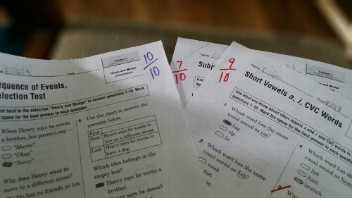 Check out how well Elliott did in school