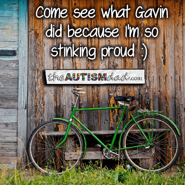 Come see what Gavin did because I'm so stinking proud :)