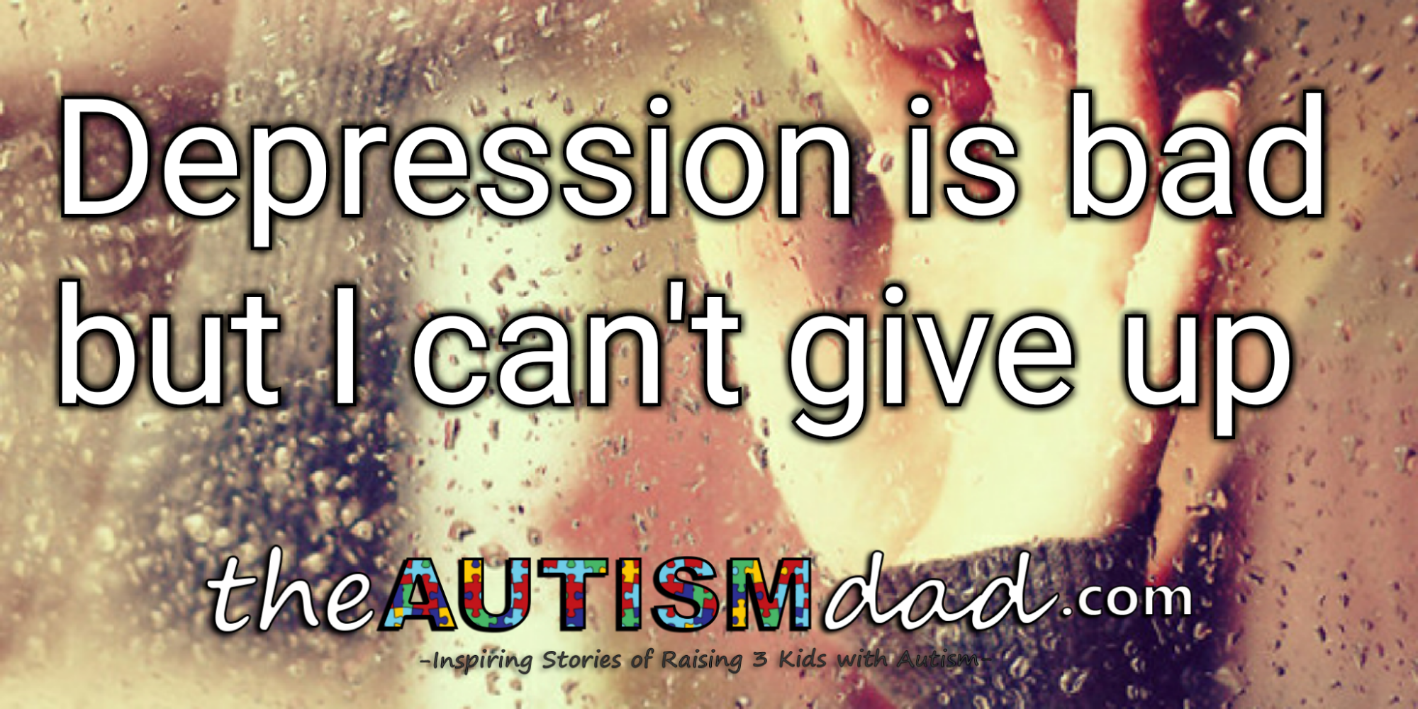 #Depression is bad but I can't give up