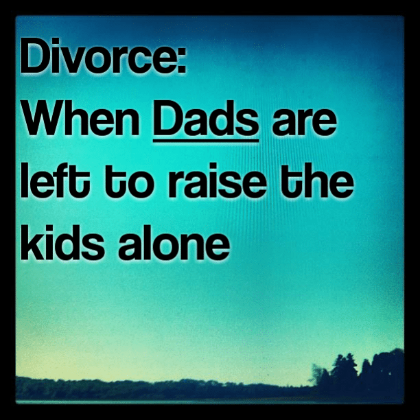 Divorce: When Dads are left to raise the kids alone