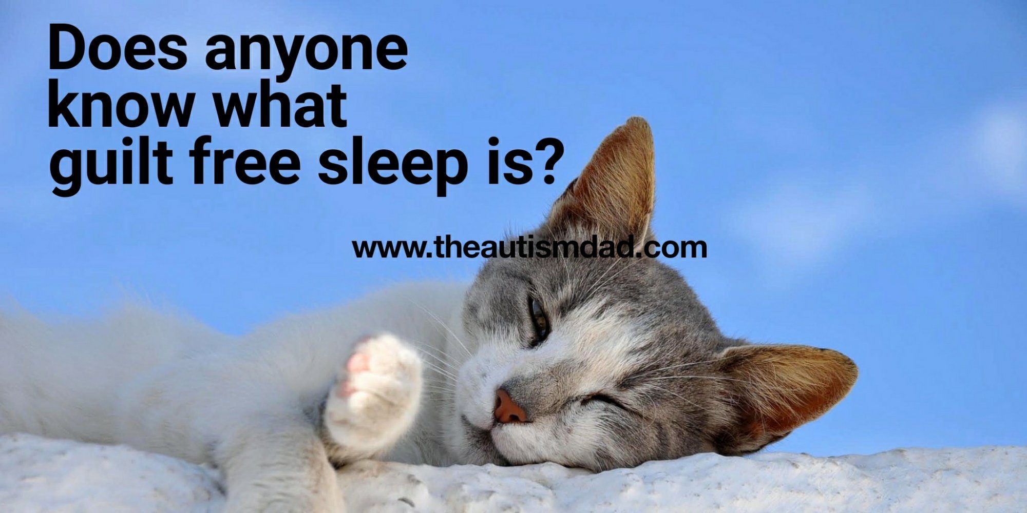 Does anyone know what guilt free sleep is?