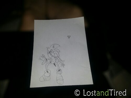 Elliott's Awesome Freehand Artwork: Sonic