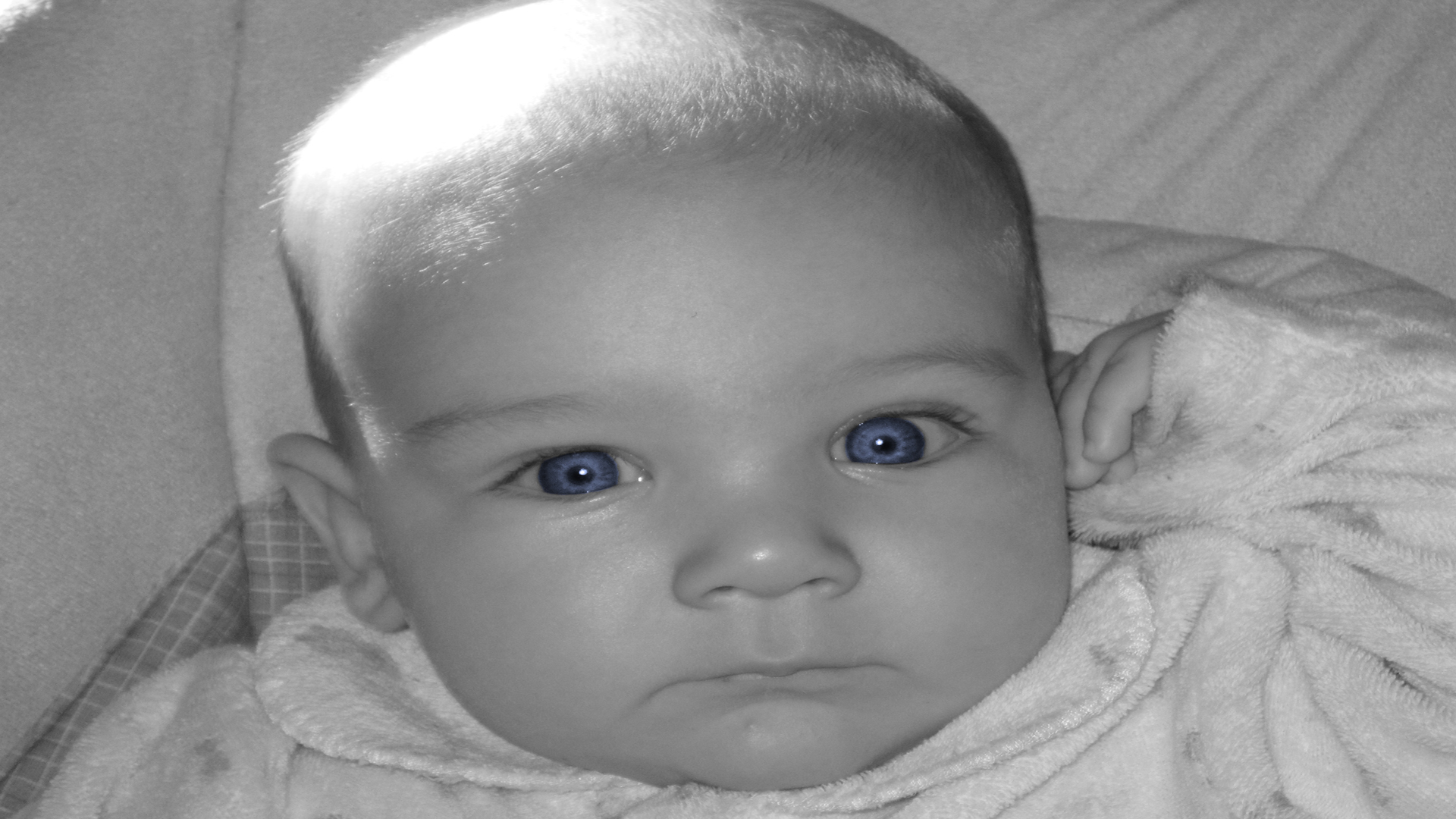 Emmett John's Blue Eyes