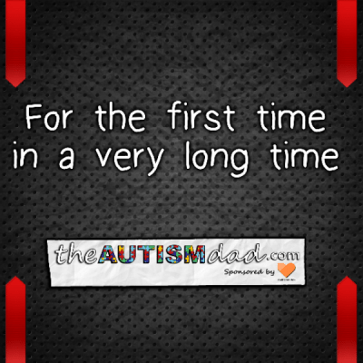 For the first time in a very long time