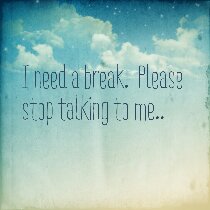 For the love of God, PLEASE stop talking