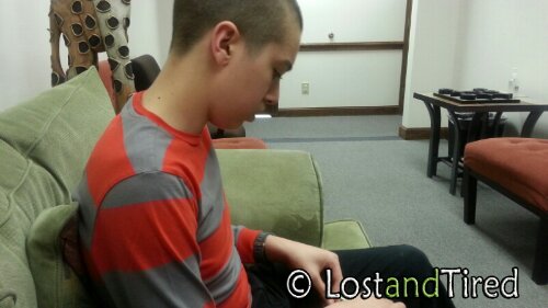 Gavin’s having chest pain again