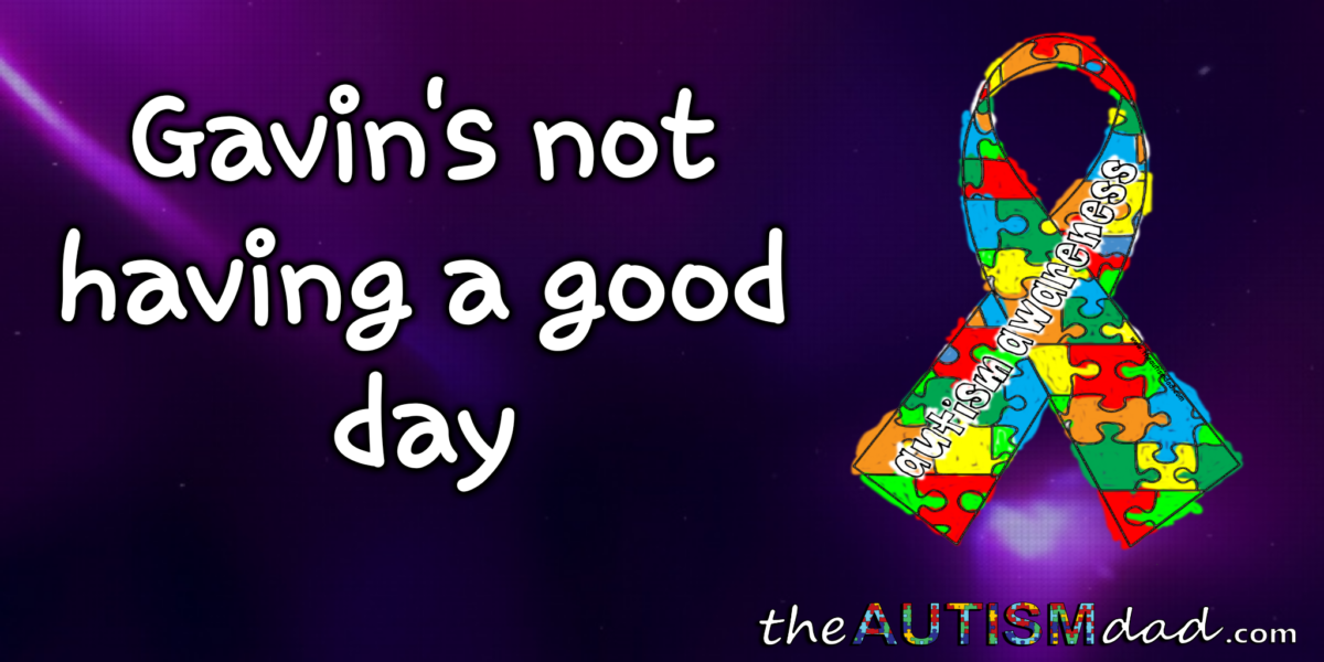 Gavin's not having a good day