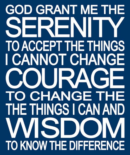 God grant me the Serenity
