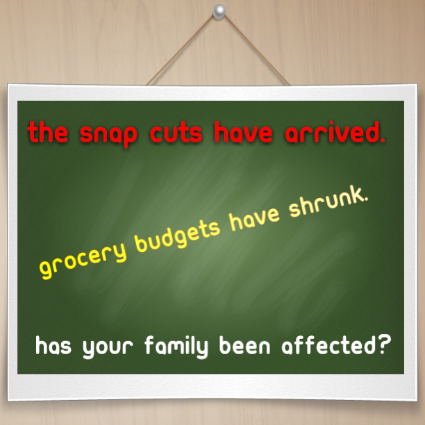 How are you going to survive the recent #SNAP cuts?