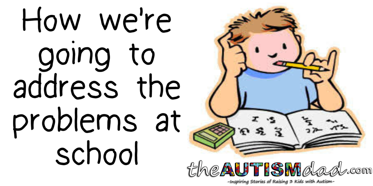 How we're going to address the problems at school