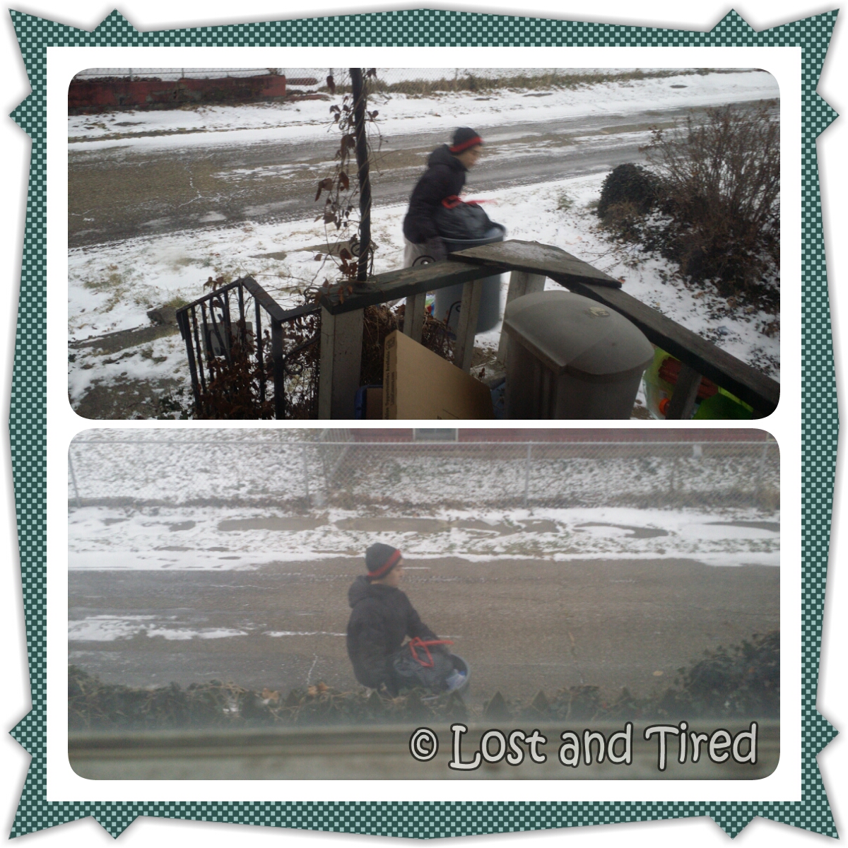 I can't help but be proud of his willingness to keep trying