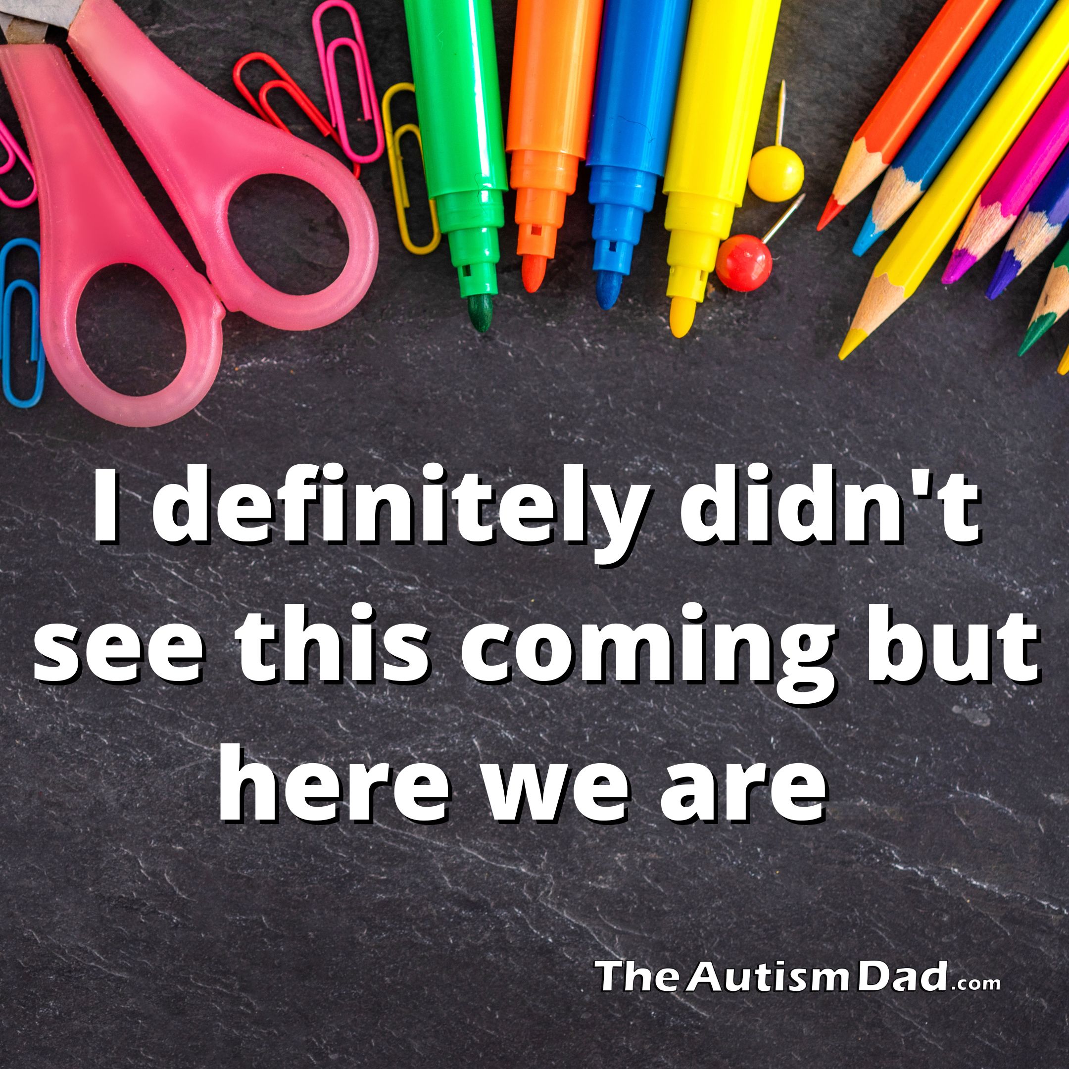 I definitely didn't see this coming but here we are