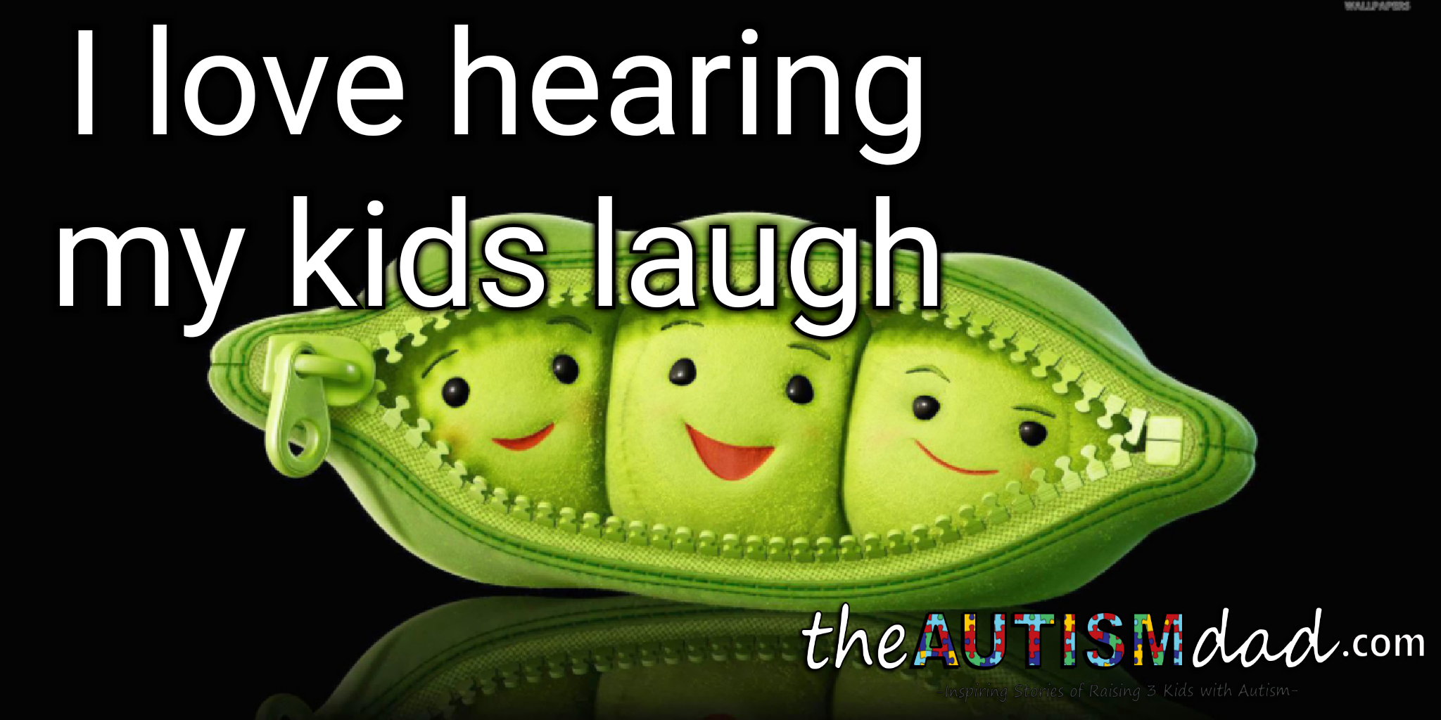 I love hearing my kids laugh
