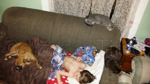 I love spending time with my youngest son