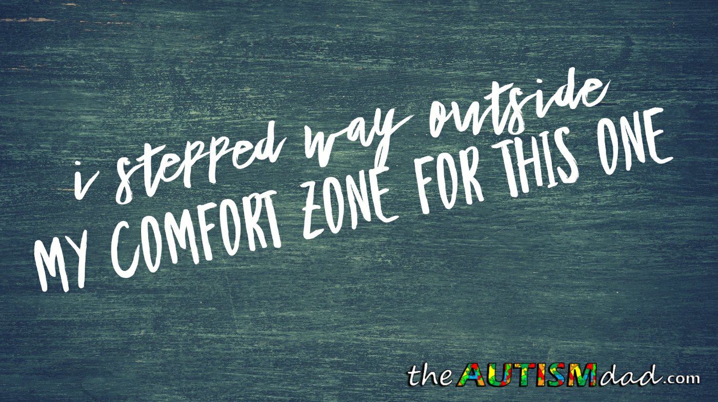 I stepped way outside my comfort zone for this one