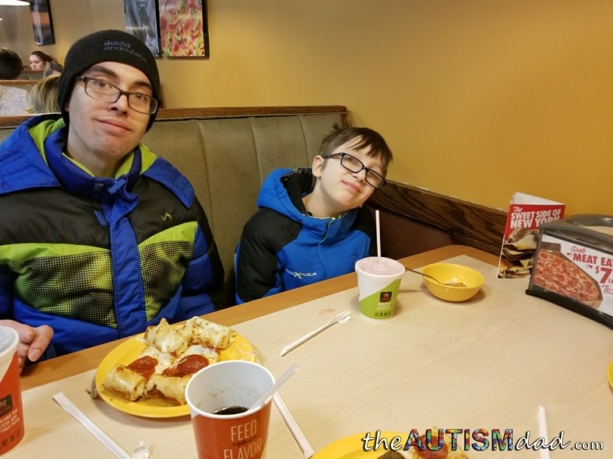 I surprised the kids today