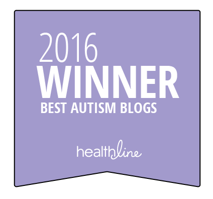 I was honored with the 2016 Best Autism Blogs award from @healthline 