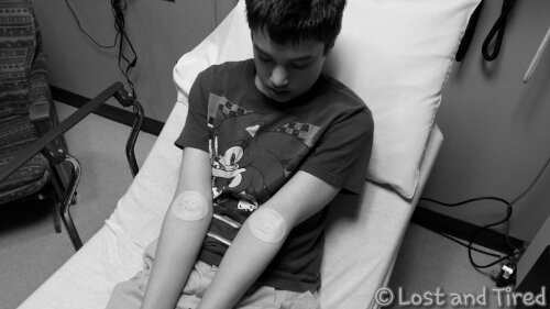I'm nervous about Gavin's IVIG infusion today