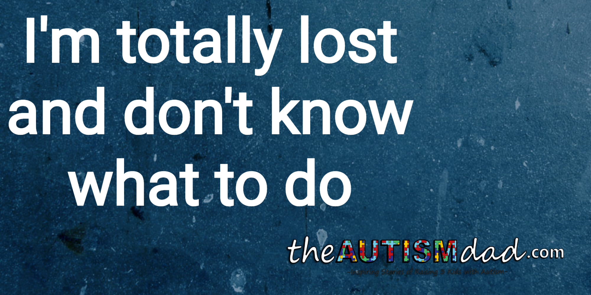 I'm totally lost and don't know what to do