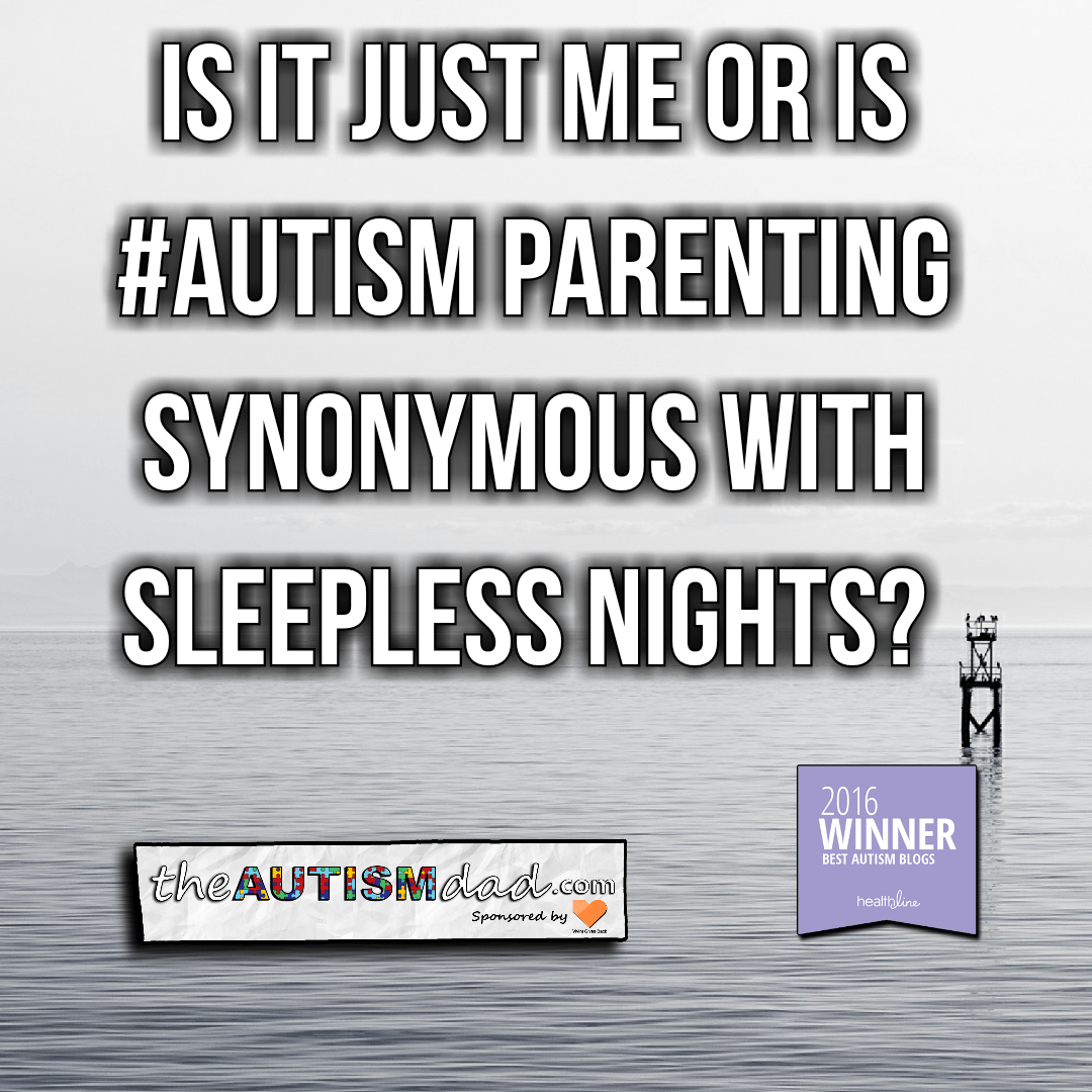 Is it just me or is #Autism parenting synonymous with sleepless nights?