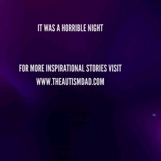 It was a horrible night