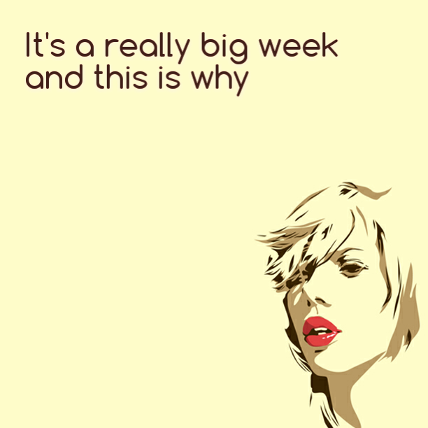 It's a really big week and this is why
