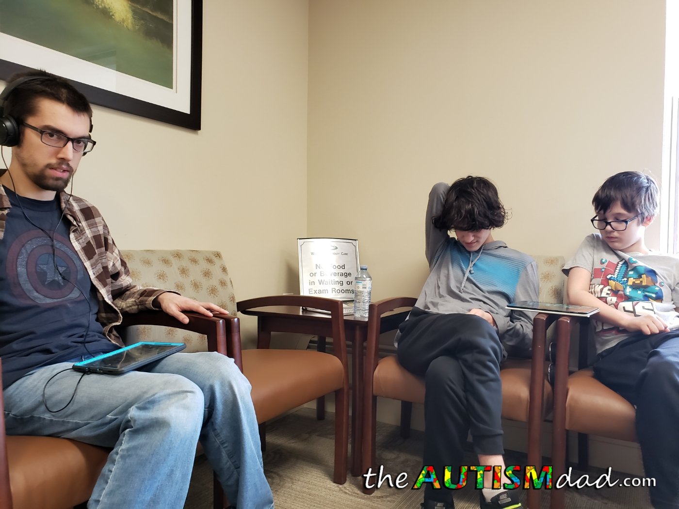 It's a very stressful morning