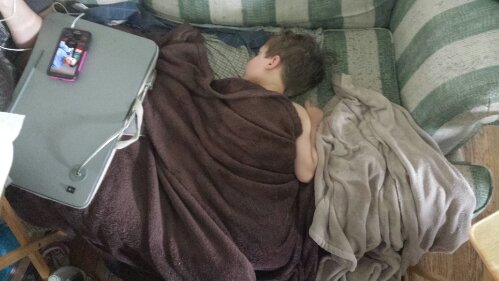 It's an early night for my kids