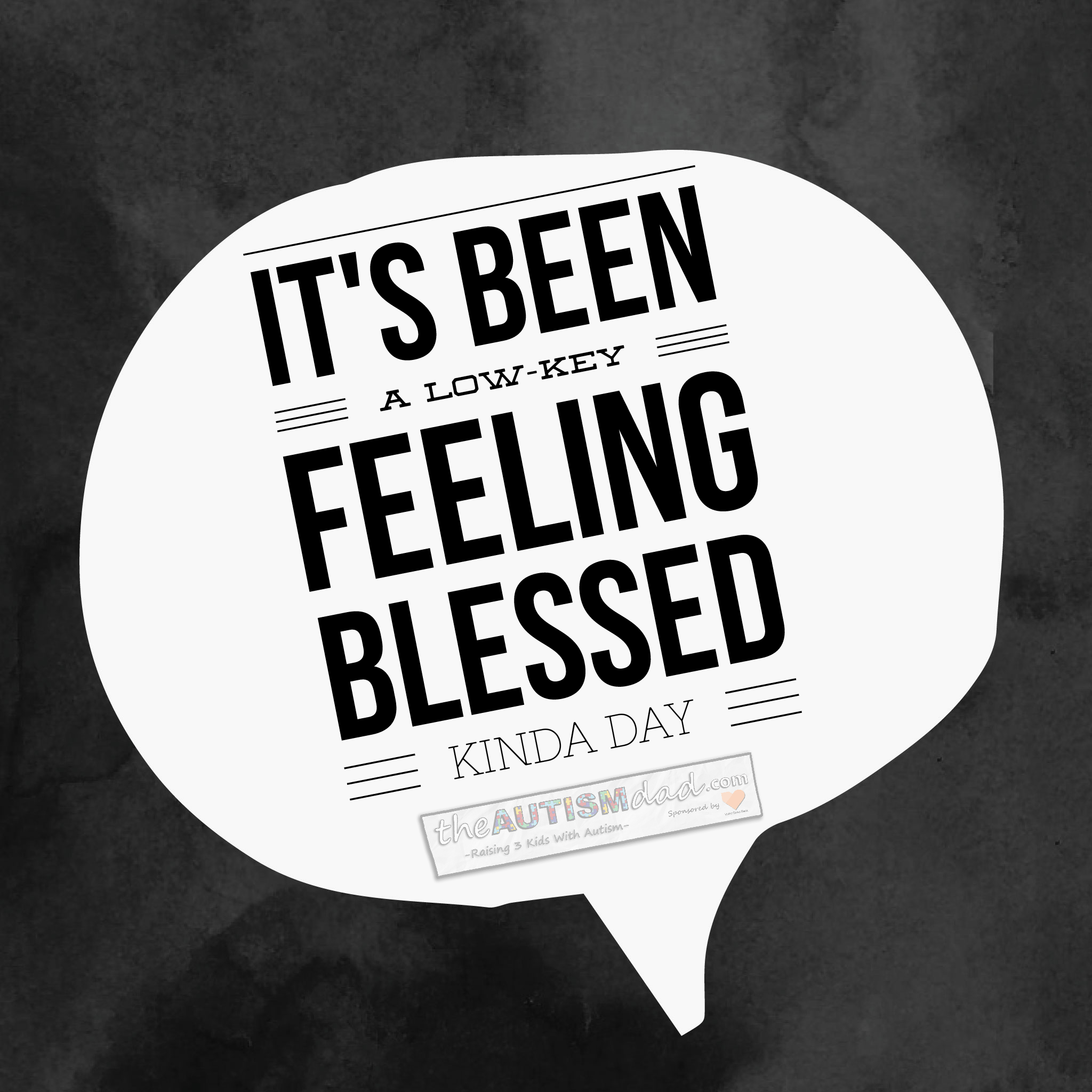 It's been a low key feeling blessed kinda day