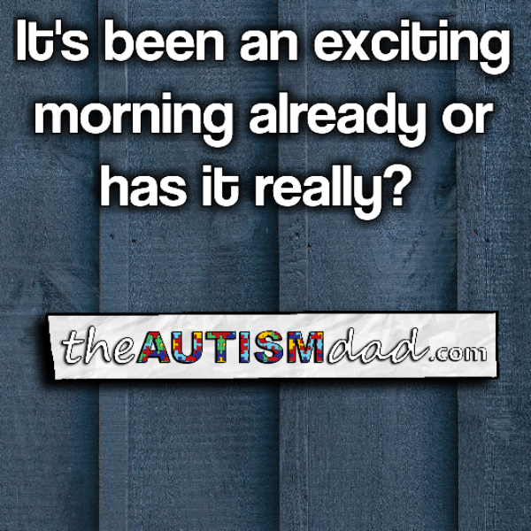 It's been an exciting morning already or has it really?