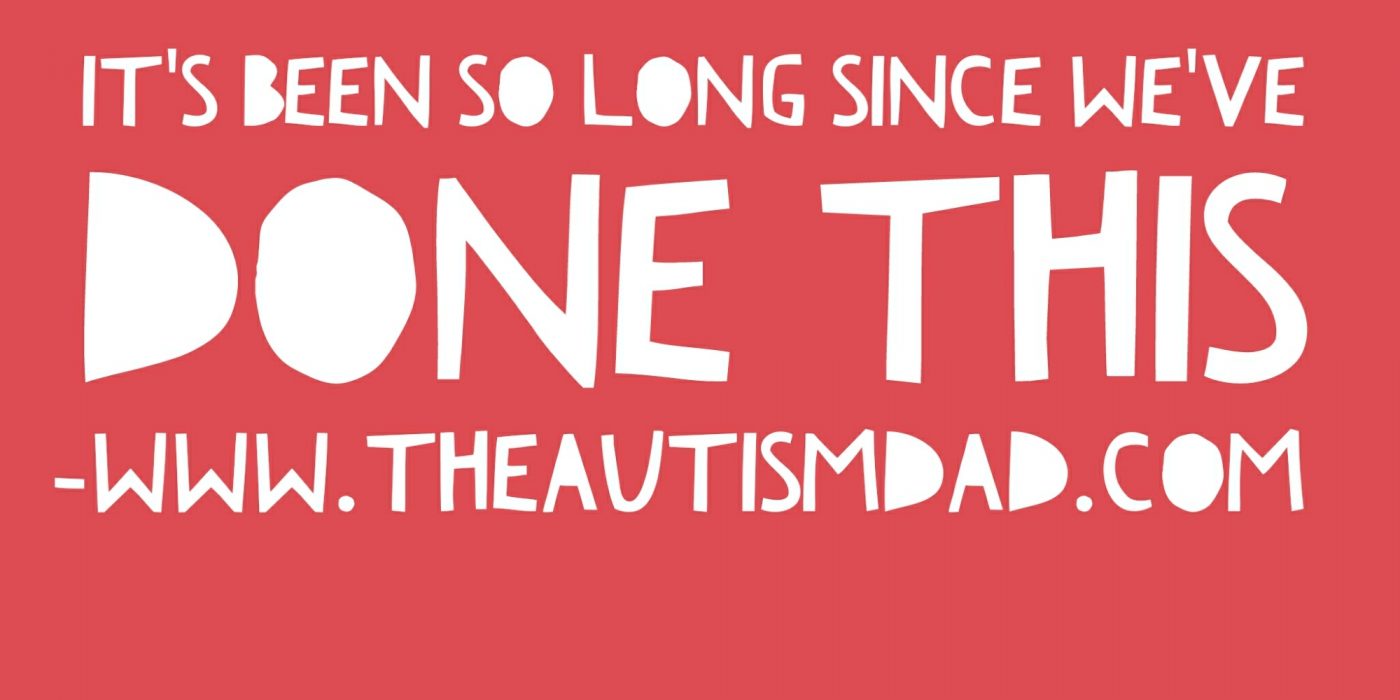 It's been so long since we've done this