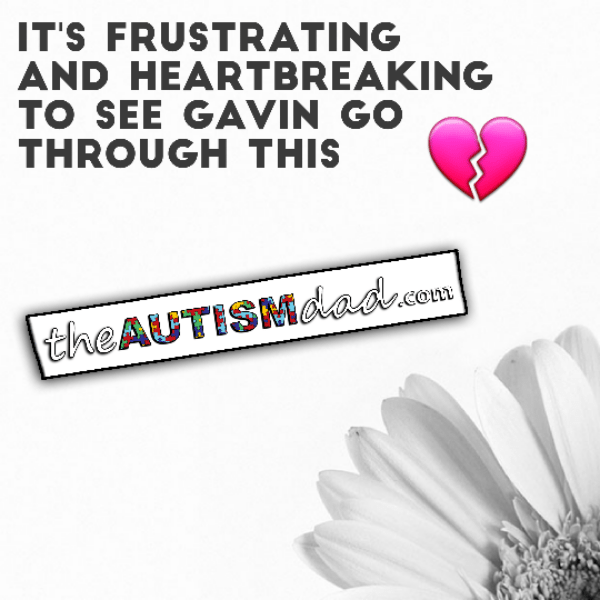 It's frustrating and heartbreaking to see Gavin go through this
