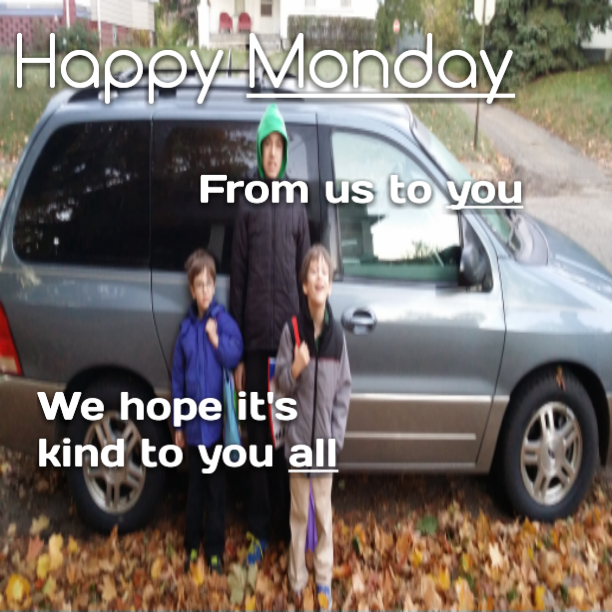 It's Monday in the Lost and Tired household and you'll never guess how it's going