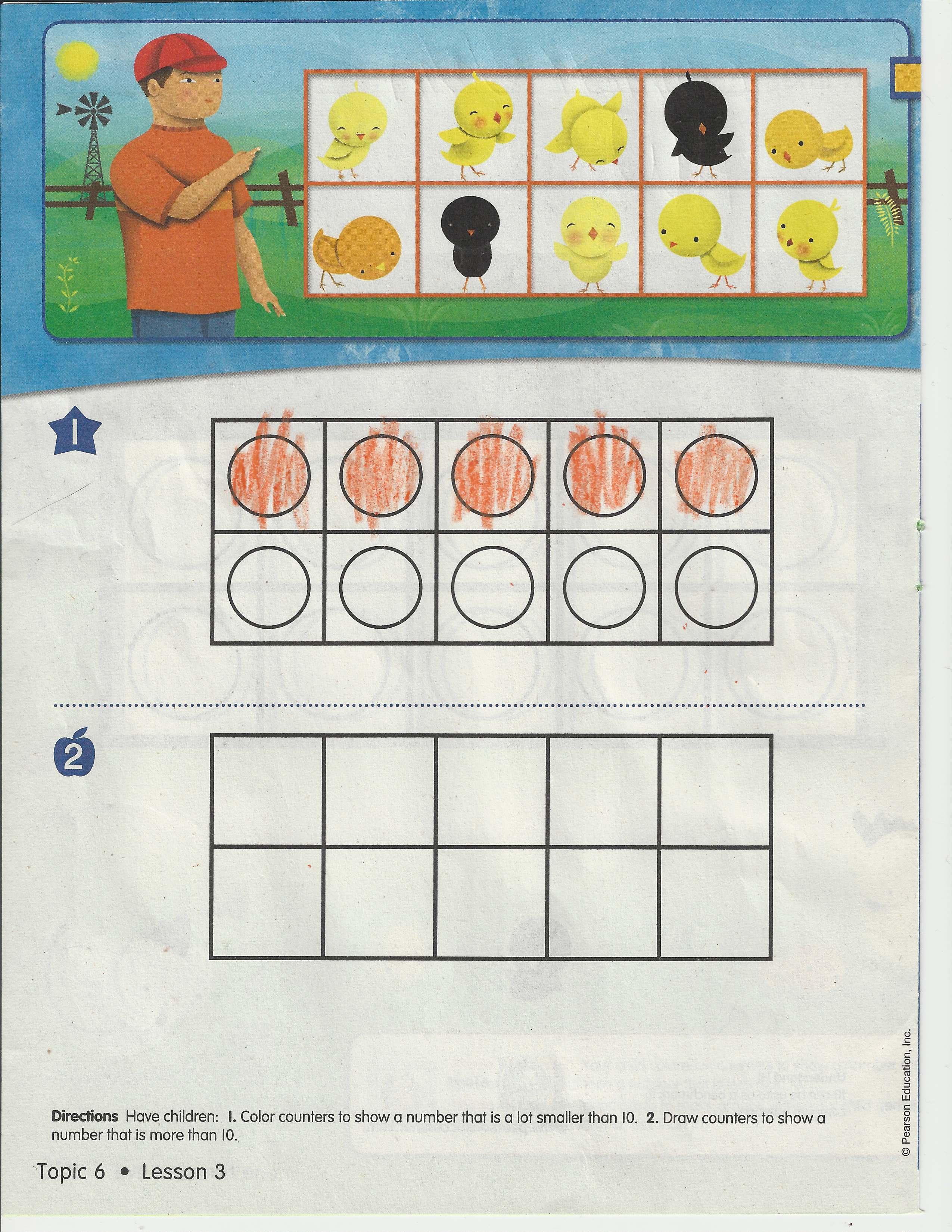 It's really a sad day when I can't figure out my 5 year olds homework