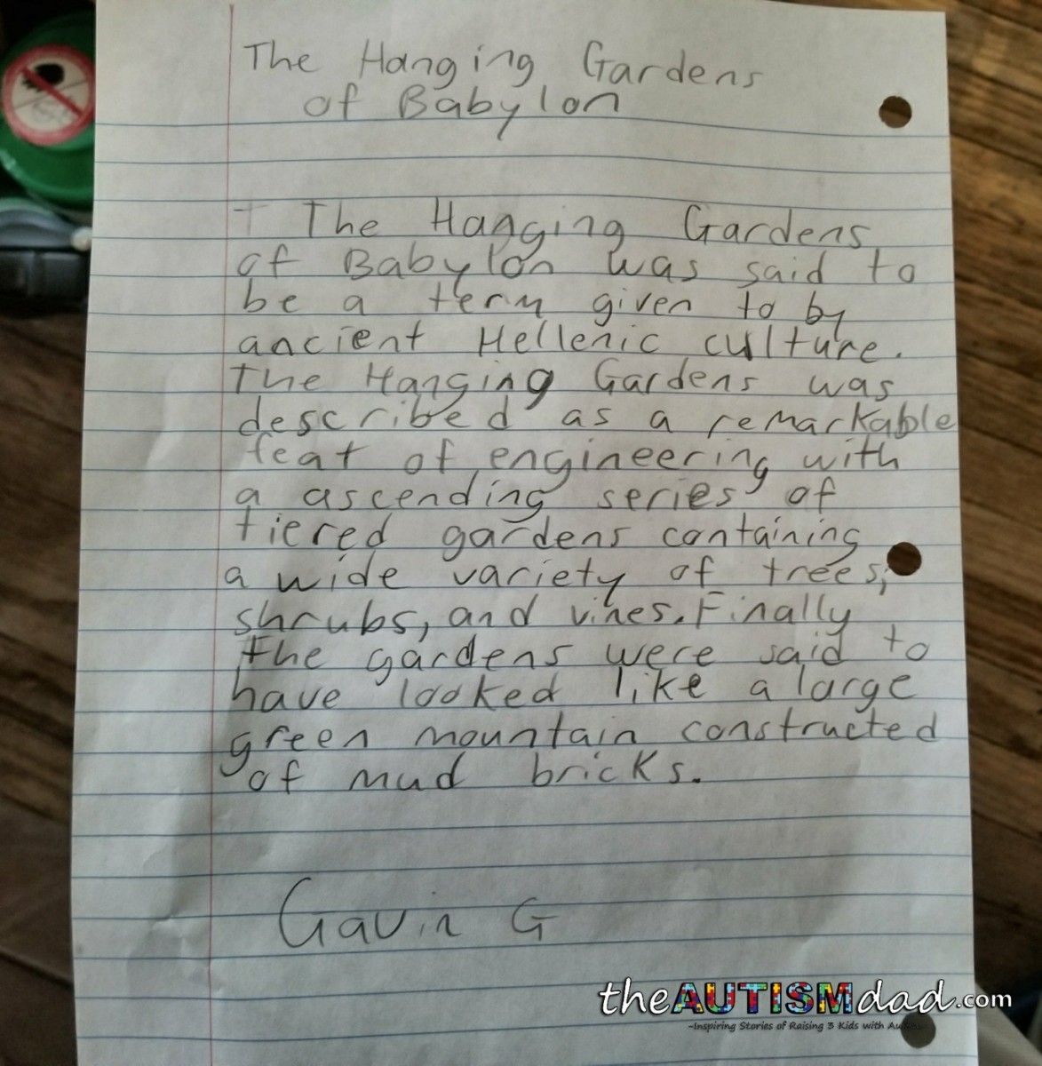 It's so important to challenge him with things like this