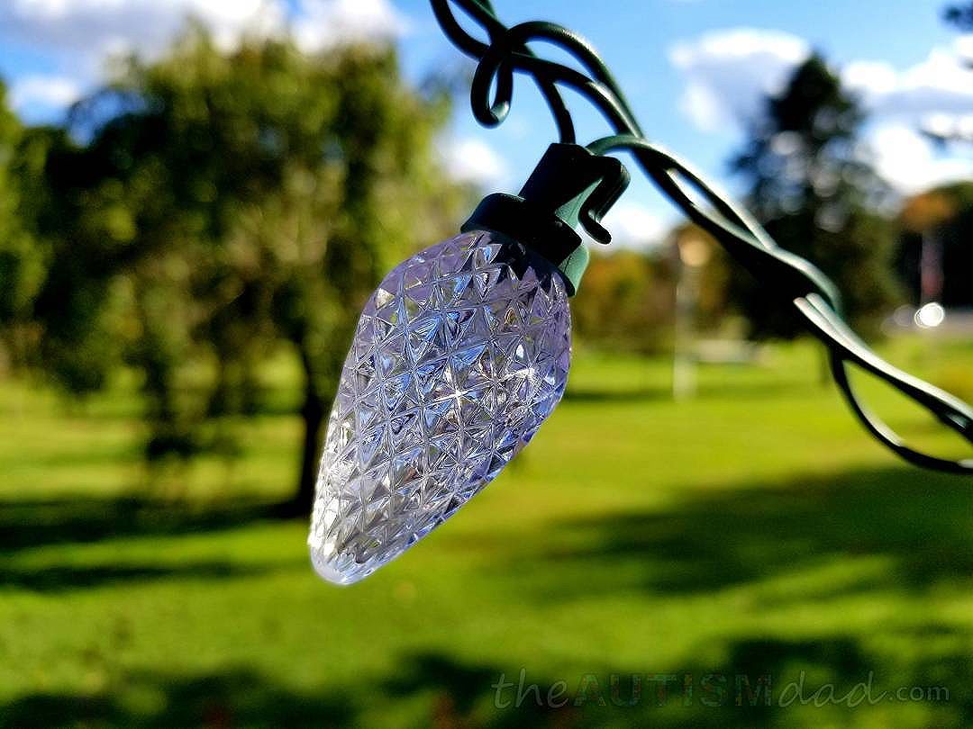 It's way too early for Christmas lights, isn't it?