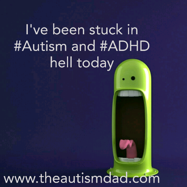 I've been stuck in #Autism and #ADHD hell today