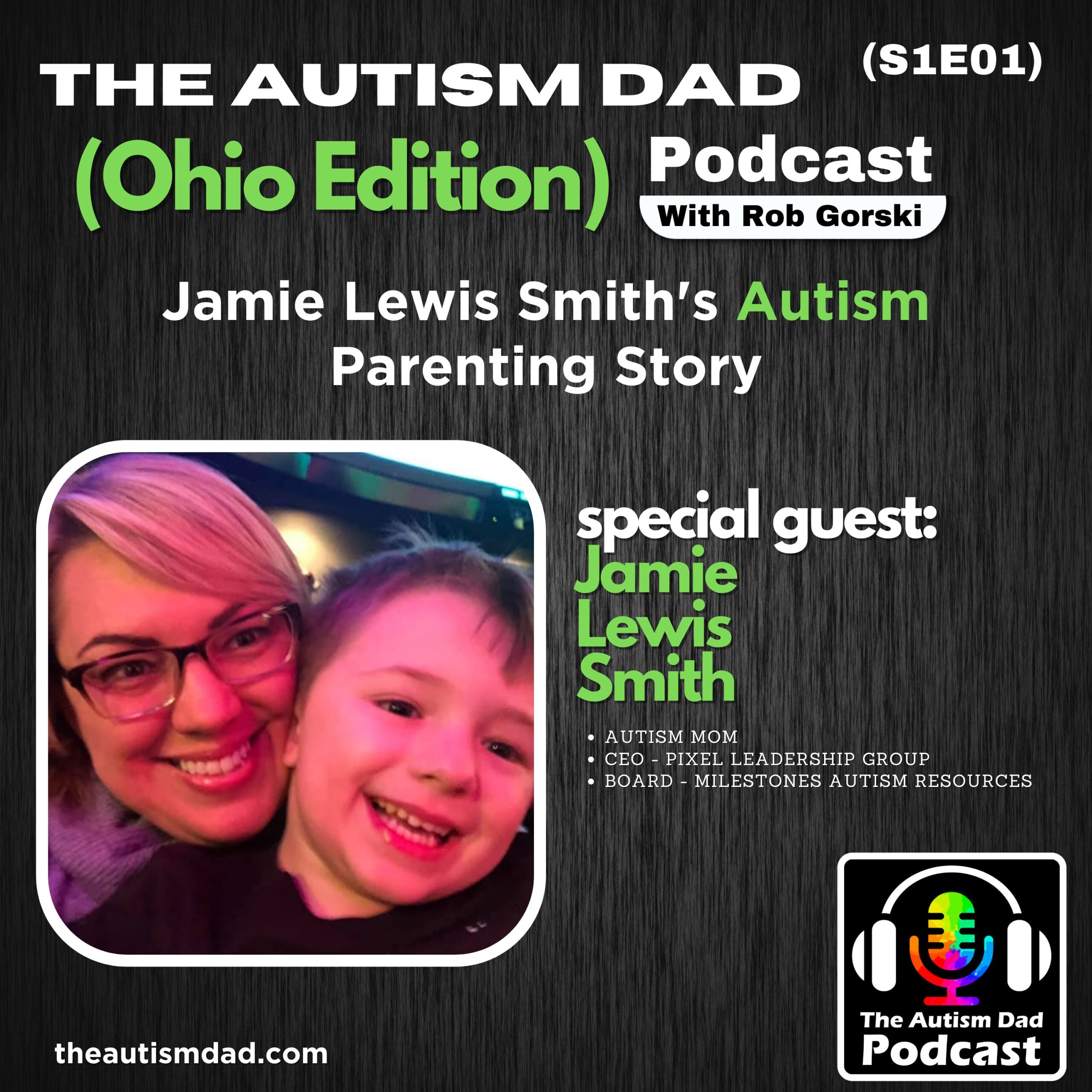 Jamie Lewis Smith's Autism Parenting Story (S1E01)