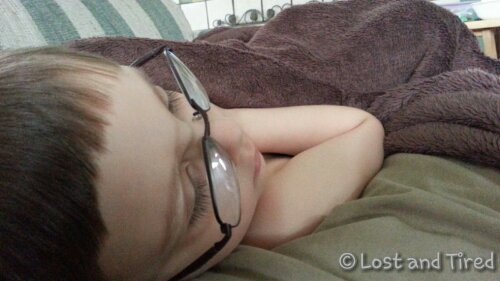 Just like when he was a baby