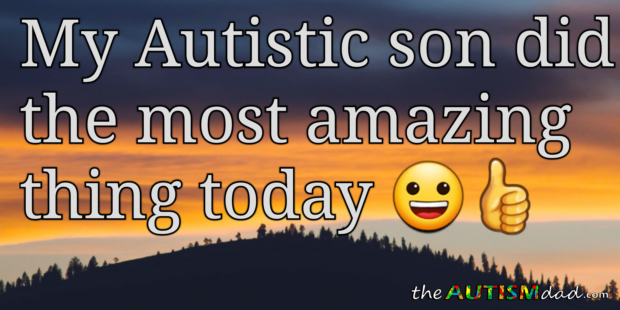 My #Autistic son did the most amazing thing today